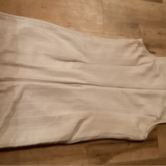 Sharagano girls size 12 off white dress excellent condition sleeveless - Picture 7 of 9